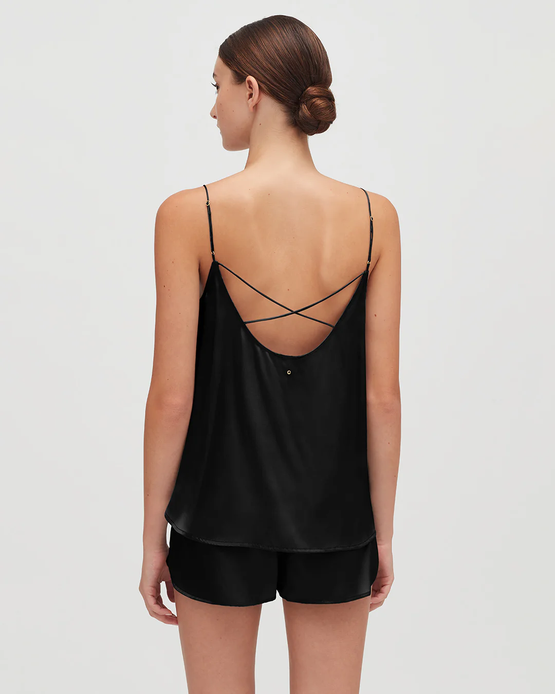 Washable Charmeuse Cross-Back Cami - Image 21
