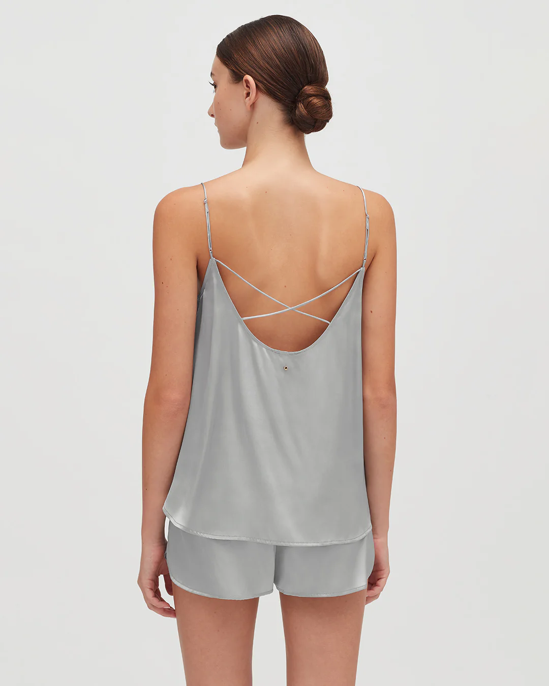 Washable Charmeuse Cross-Back Cami - Image 32