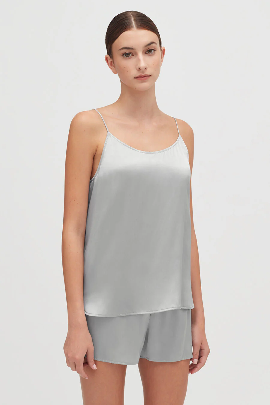 Washable Charmeuse Cross-Back Cami - Image 4