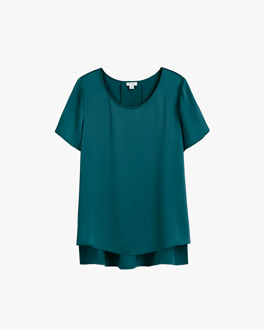 Washable Charmeuse High-Low Top - Image 13