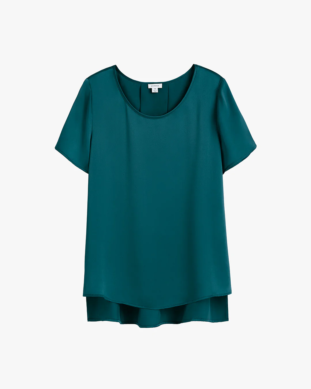 Washable Charmeuse High-Low Top - Image 14