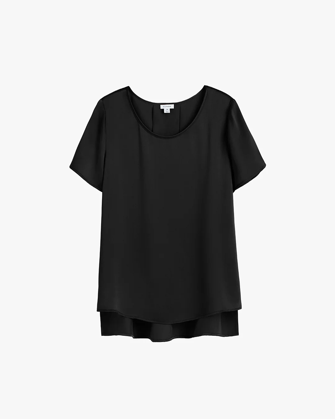 Washable Charmeuse High-Low Top - Image 18