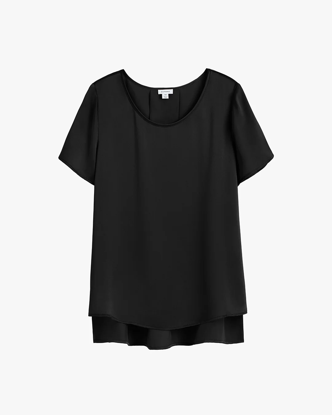 Washable Charmeuse High-Low Top - Image 19