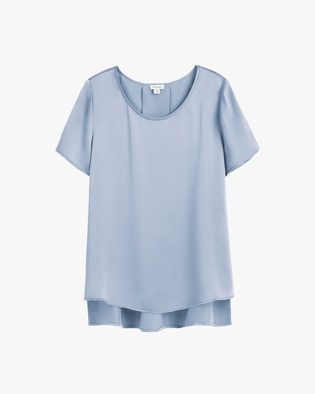 Washable Charmeuse High-Low Top - Image 6