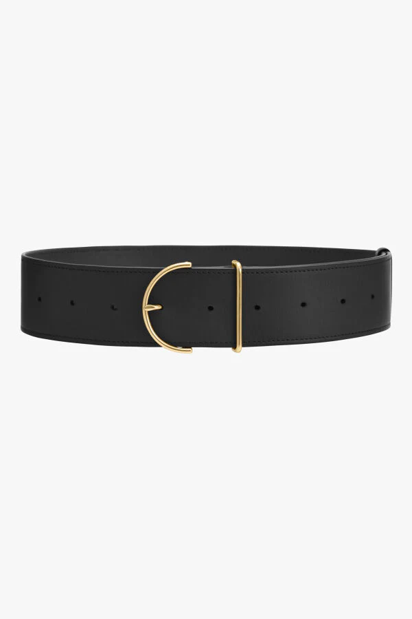 Wide Leather Belt - Image 5